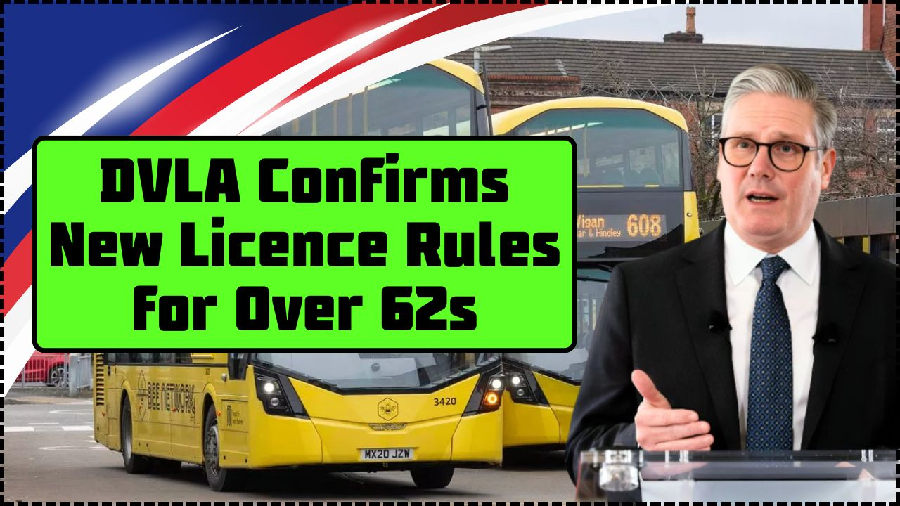 DVLA Confirms New Licence Rules for Over 62s: Check Health Declarations & Eyesight Standards for October 2025