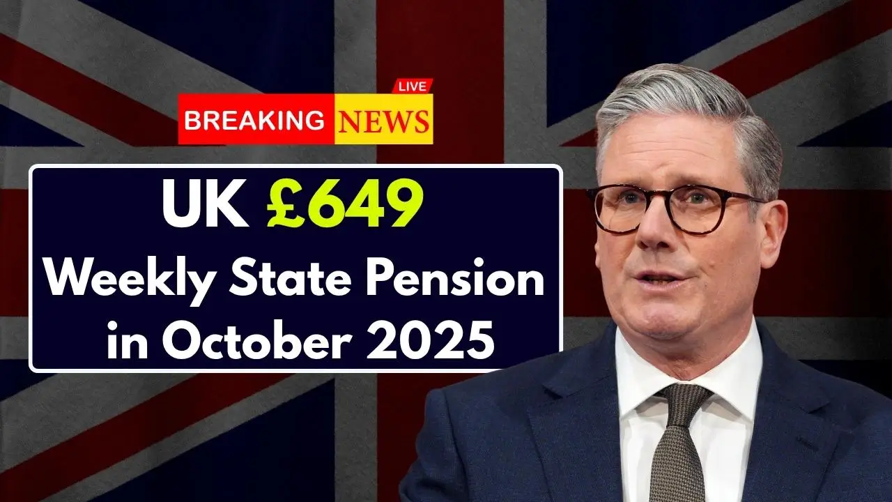 UK £649 Weekly State Pension in October 2025 – Official Confirmation from DWP