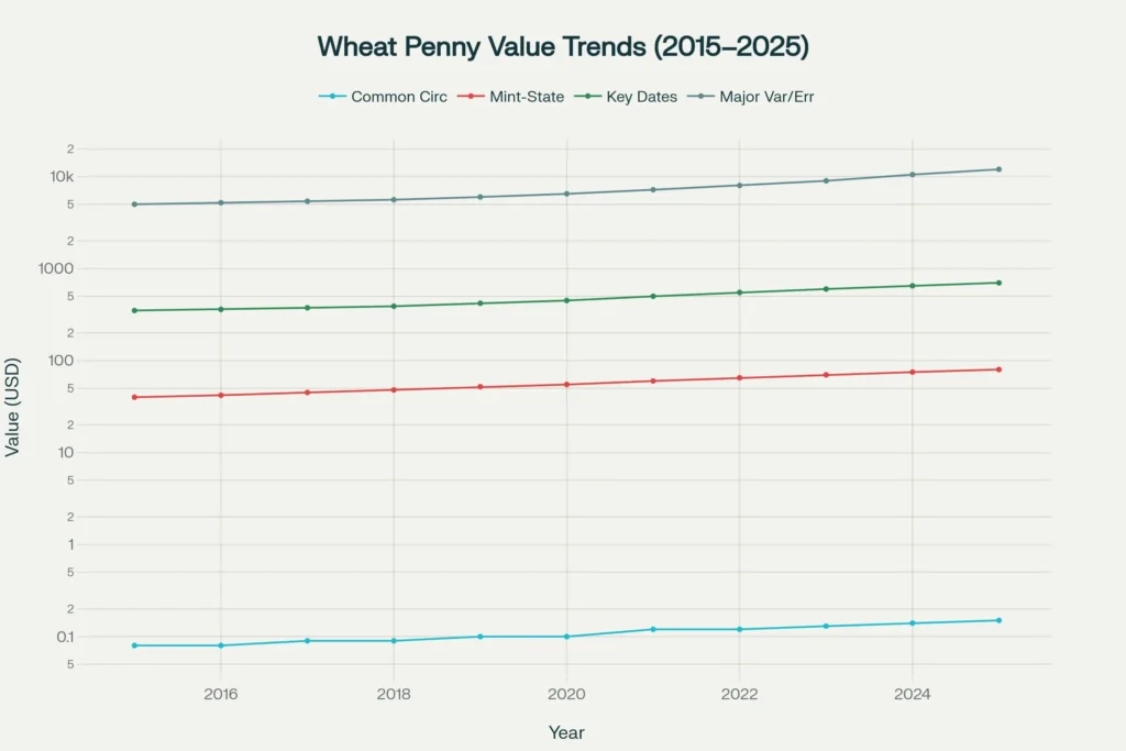 Wheat Penny Value Trends