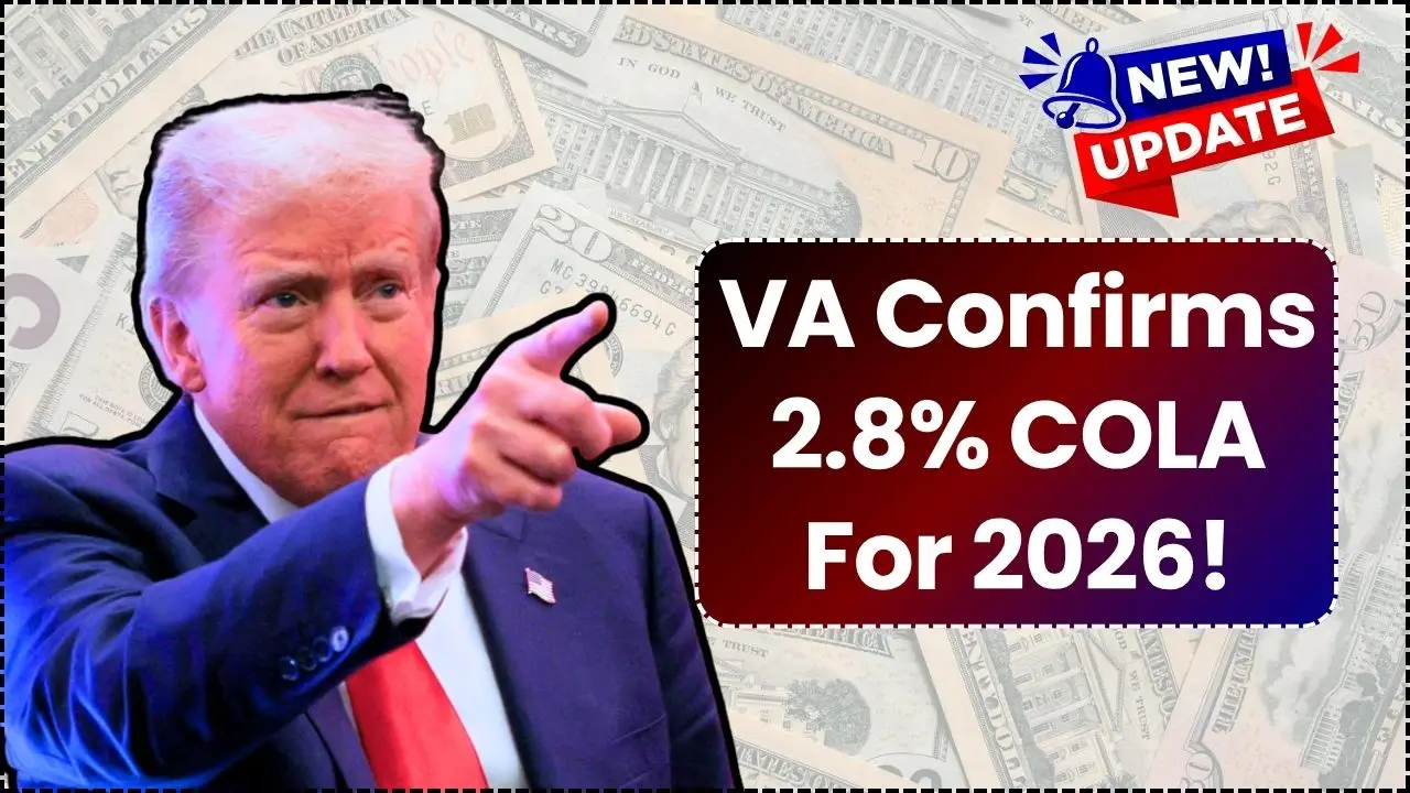 Veterans Set for 2.8% Pay Boost in 2026 as VA Confirms New COLA Increase: Check Details